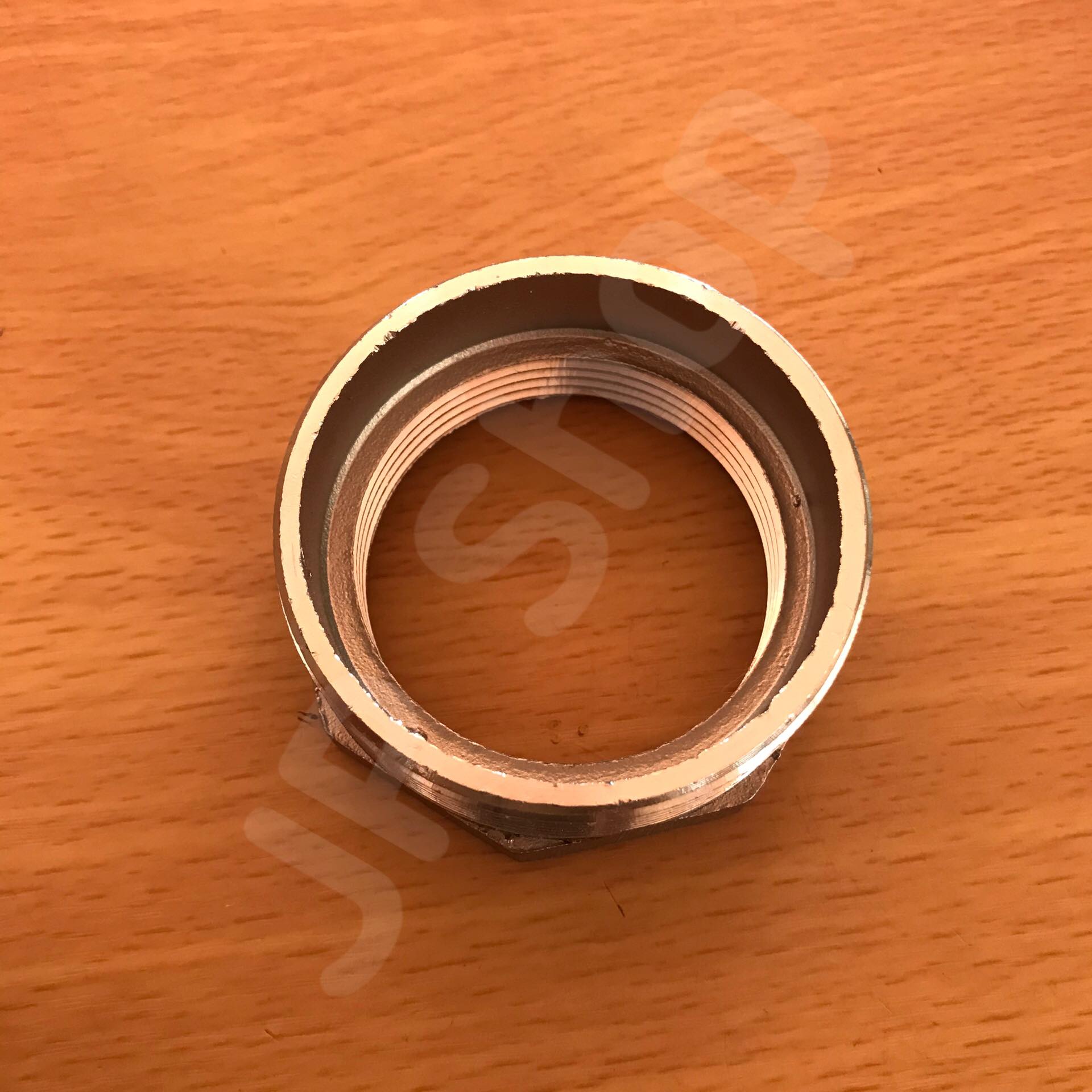 ข้อลดเหลี่ยม 2 นิ้ว ลด 1 1/2 นิ้ว สแตนเลส 304 #0818