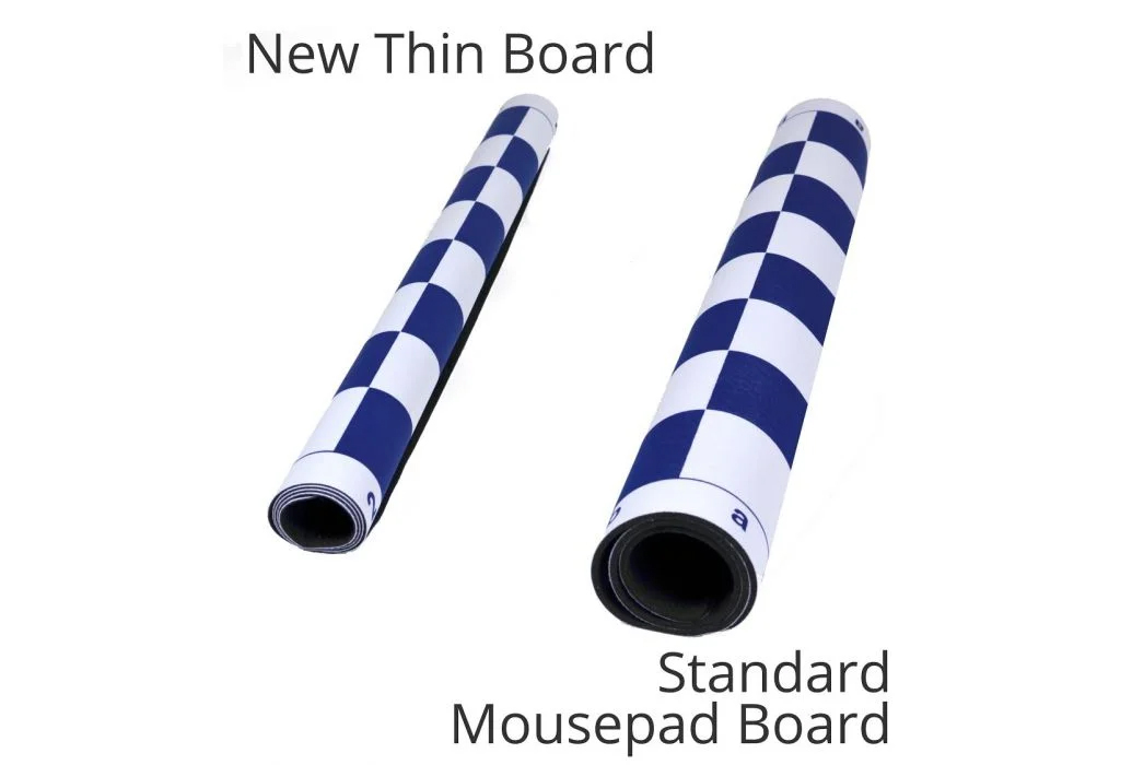 20" Thin Mousepad Chess Board กระดานหมากรุกสากลยาง (หนา1mm)