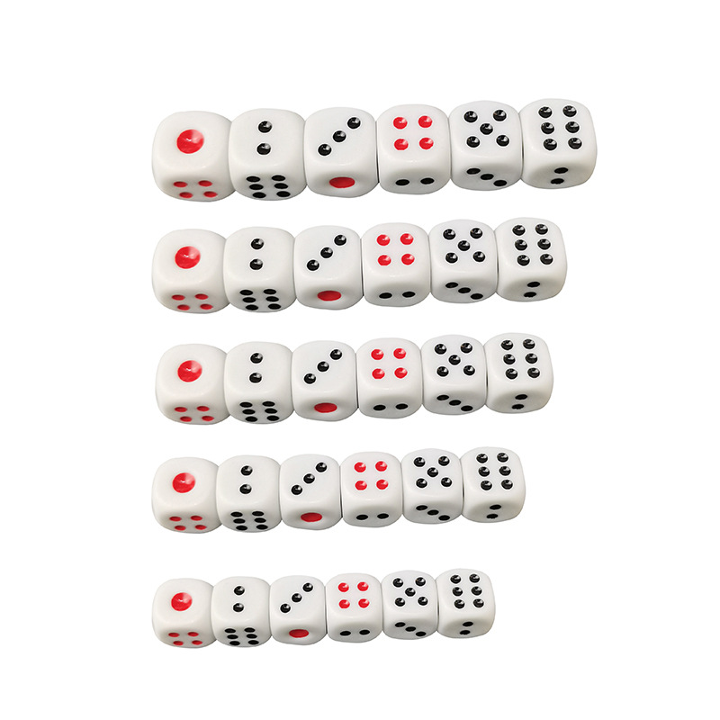 ลูกเต๋าเมลามีนอย่างดี Melamine Dice