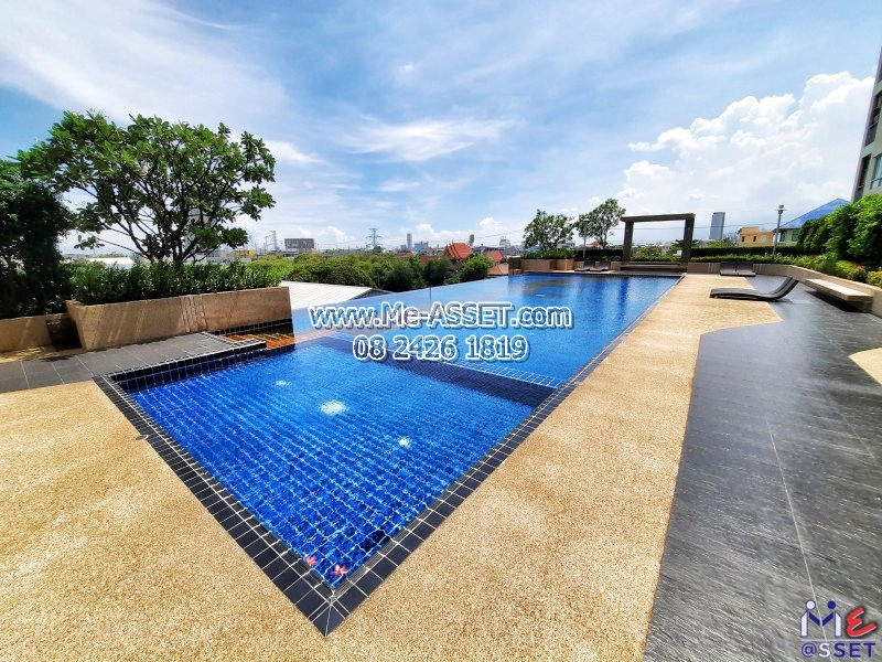 ขายคอนโด ริมแม่น้ำ ย่าน สุขสวัสดิ์ พุทธบูชา ประชาอุทิศ พระประแดง ราษฏร์บูรณะ : ลุมพินีวิลล์ ราษฏร์บูรณะ-ริเวอร์วิว 1 Lumpini Ville : 30.84 ตร.เมตร