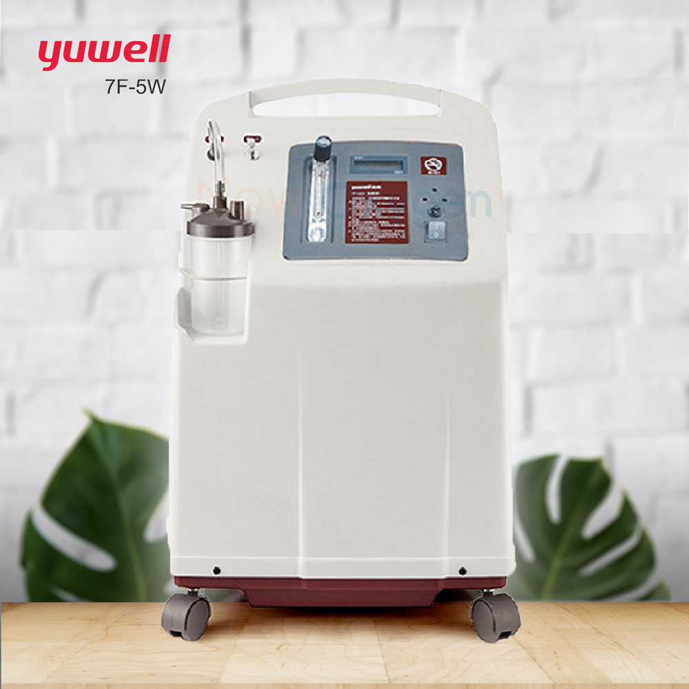 เครื่องผลิตออกซิเจน ขนาด 5 ลิตร Yuwell รุ่น 7F-5W ประกันศูนย์ไทย 3 ปี