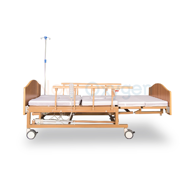 เตียงผู้สูงอายุไฟฟ้า Multifunction มัลติฟังก์ชัน พลิกตะแคง และขับถ่ายได้ รุ่น A011 รับประกันศูนย์ไทย 3 ปี