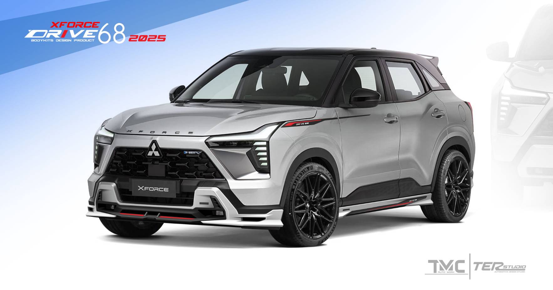 ชุดแต่ง ชุดสเกิร์ต X Force 2025-2028 รุ่น DRIVE 68