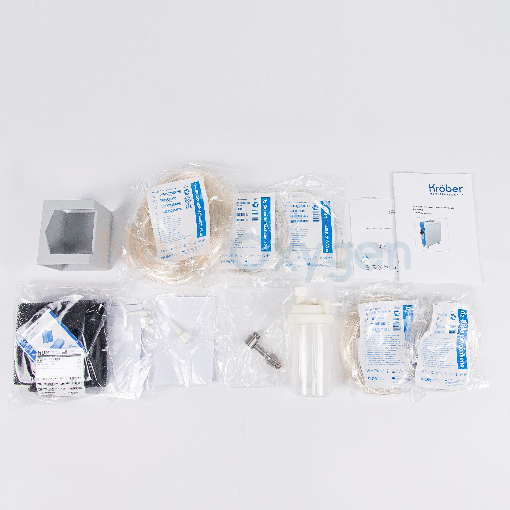 [🔥โปรโมชั่น] เครื่องผลิตออกซิเจน 6 ลิตร (เสียงเงียบ >35dBA) Kroeber รุ่น O2 (Standard) ประกันศูนย์ไทย 3 ปี