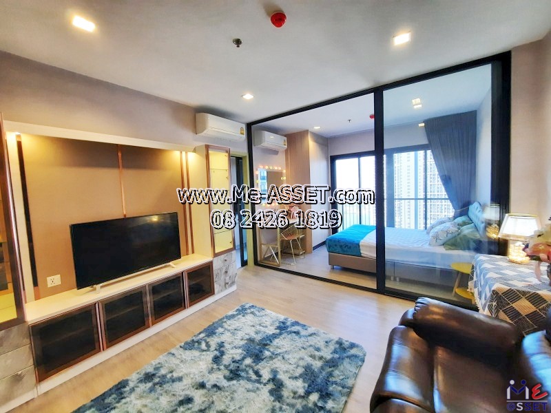 ขายคอนโดริมแม่น้ำเจ้าพระยา ใกล้รถไฟฟ้า ย่าน ตลาดต้นสัก แยกพระนั่งเกล้า สนามบินน้ำ : เดอะโพลิแทนรีฟ The Politan Rive : 31.12 ตร.เมตร