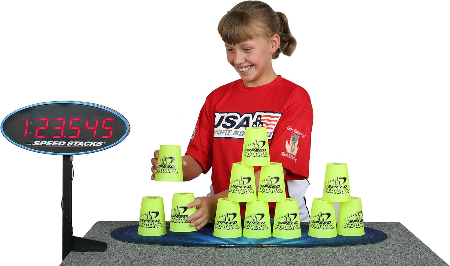 จอแสดงเวลาการแข่งขัน Speed Stacks Tournament Display Pro