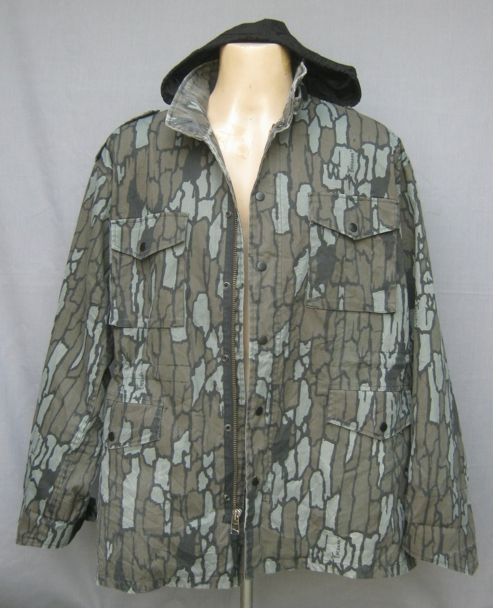 เสื้อทหาร M65 ลาย TREBARK X-Large