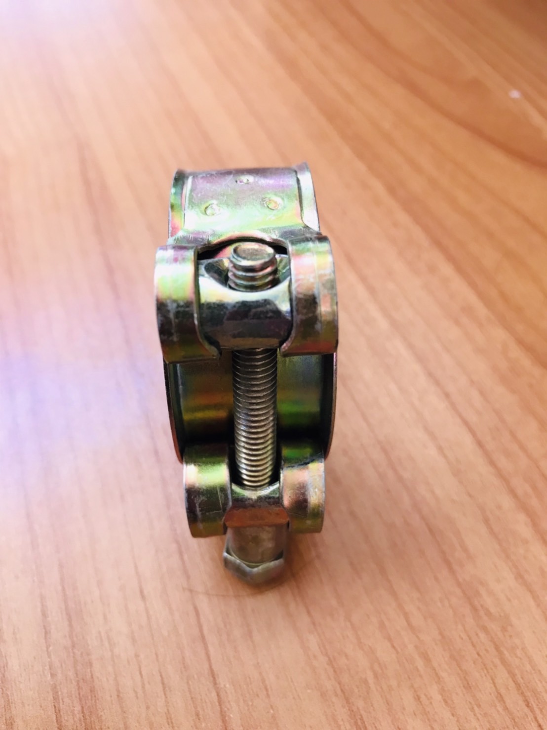 เข็มขัดรัดท่อชุบซิงค์ ปลอกรัดชุบซิงค์ 40-43 มม. สาย รัด ท่อ ส แตน เลส กิ๊บ รัด ท่อ #4043