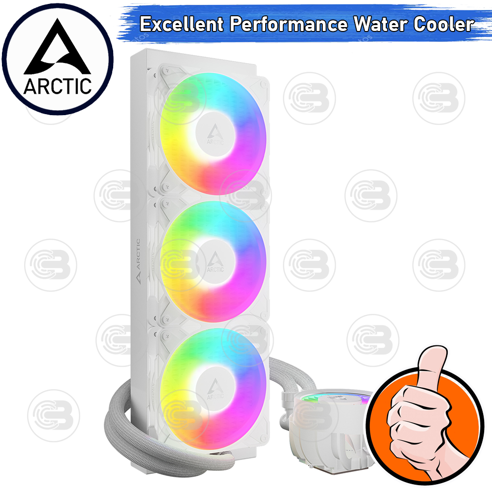 [CoolBlasterThai] ARCTIC Liquid Freezer III Pro 360 A-RGB White (All-In-One CPU Water Cooler) (LGA1851/1700/AM5/AM4)