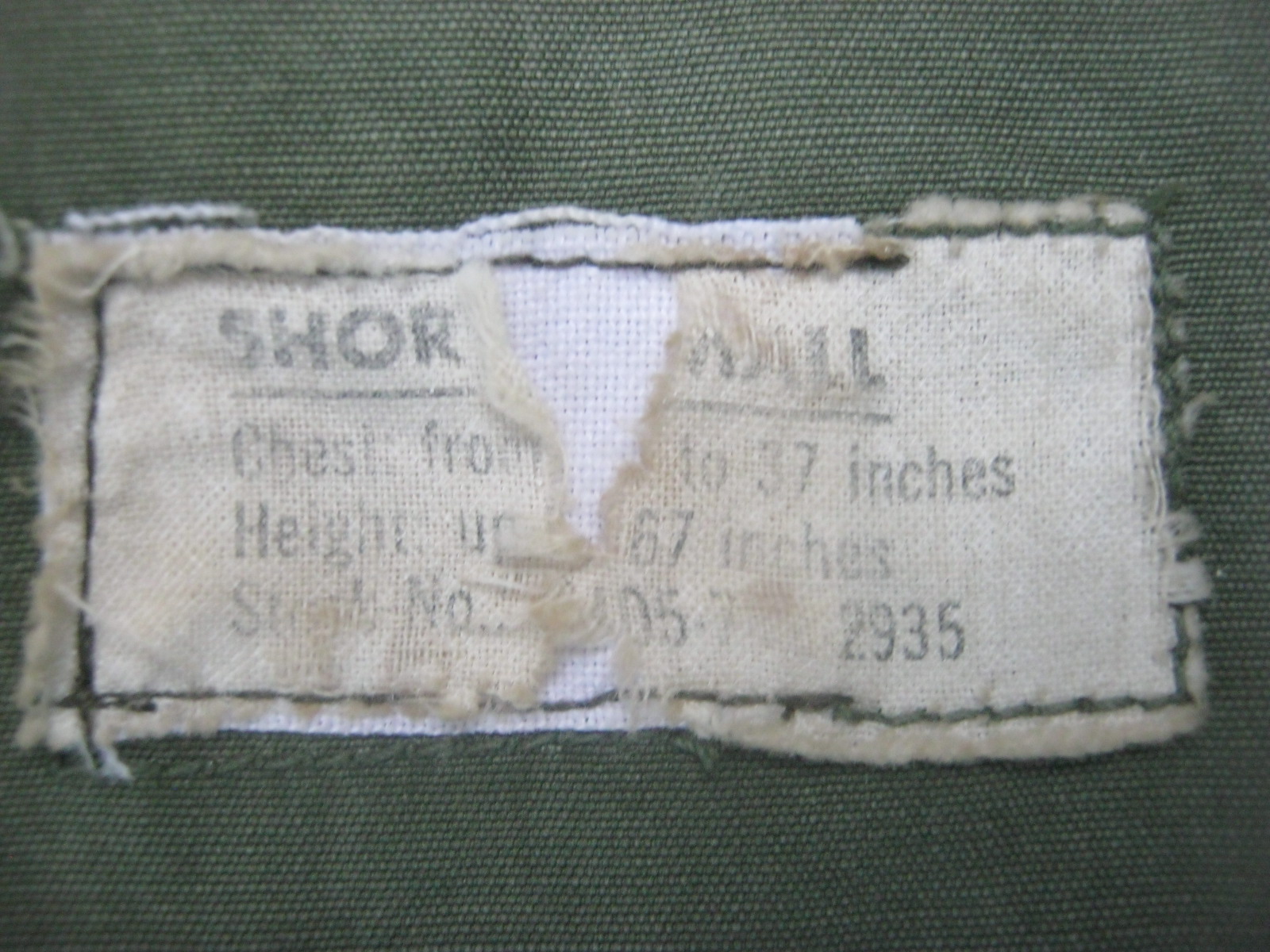 เสื้อทหาร M65 สงครามเวียตนาม