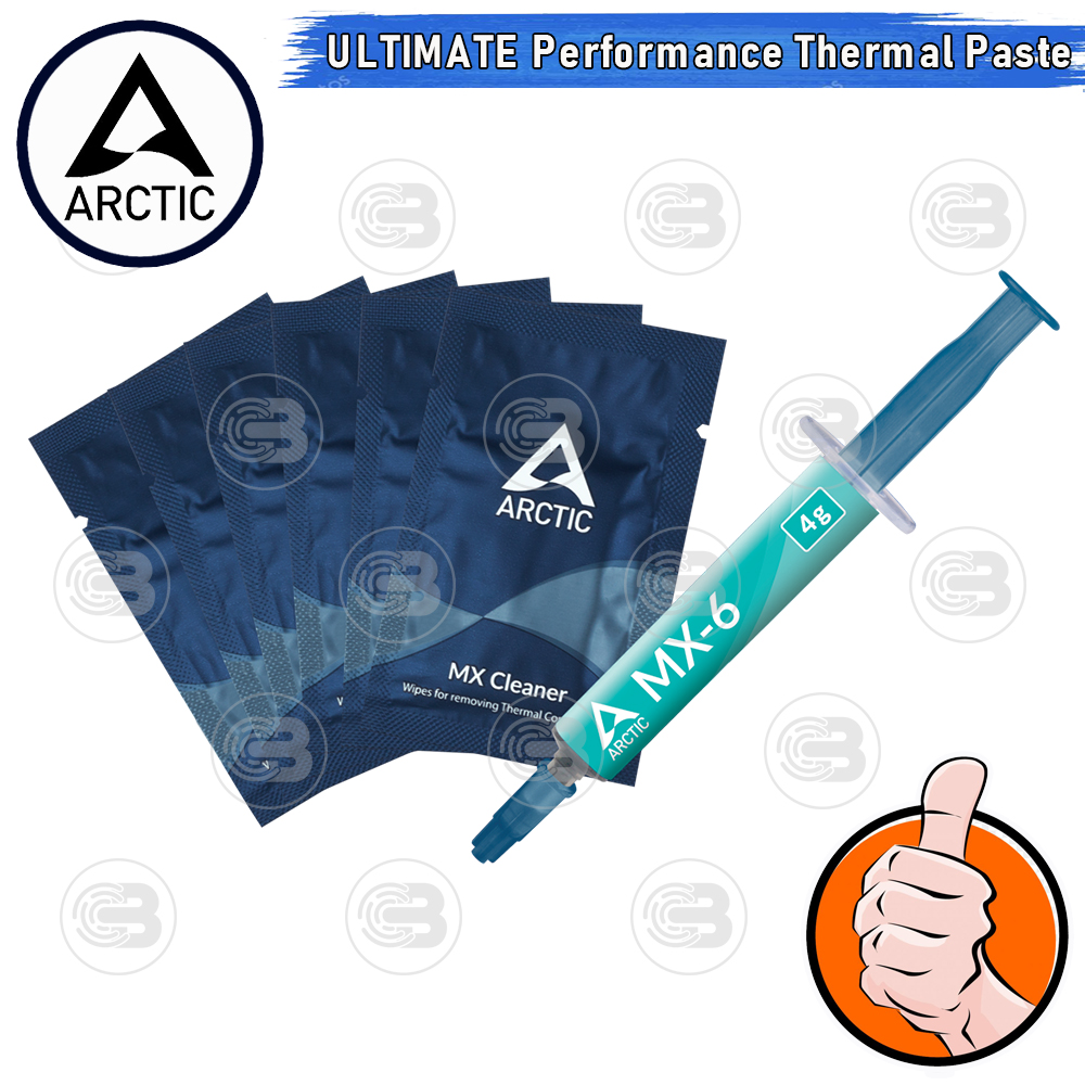 [CoolBlasterThai] Arctic Bundle Set MX-6 4g. Thermal compound with 6x MX-Cleaner