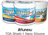 สีTOA 8329 Shield- nano กึ่งเงาภายนอก 9ล.