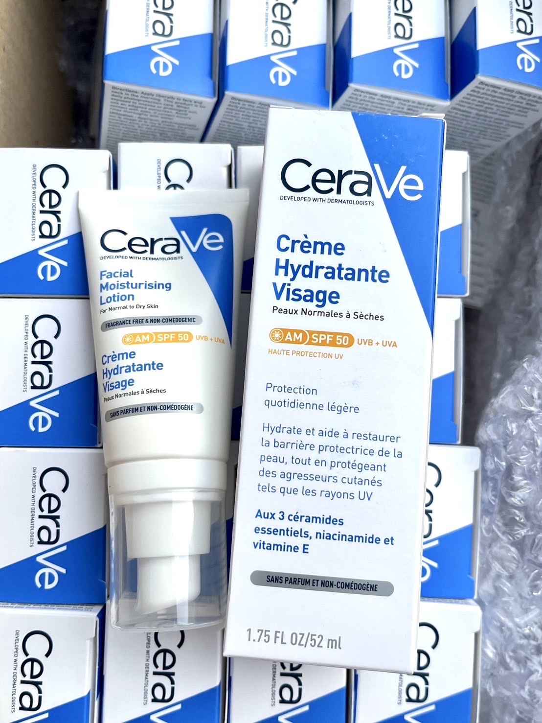 CeraVe Facial Moisturising Lotion SPF50 52ml. กันแดดเซราวี