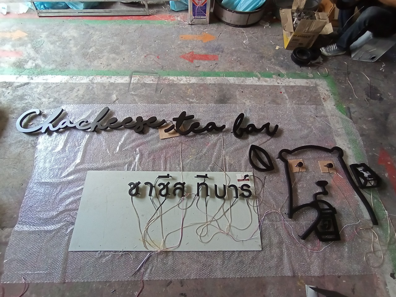 ป้ายไฟออกหลัง