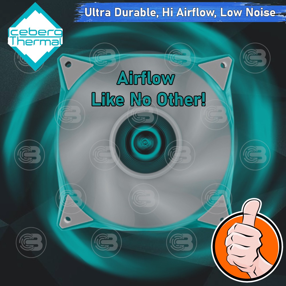 [CoolBlasterThai] Iceberg Thermal IceGALE 120 Gray Fan Case (size 120 mm.) ประกัน 6 ปี