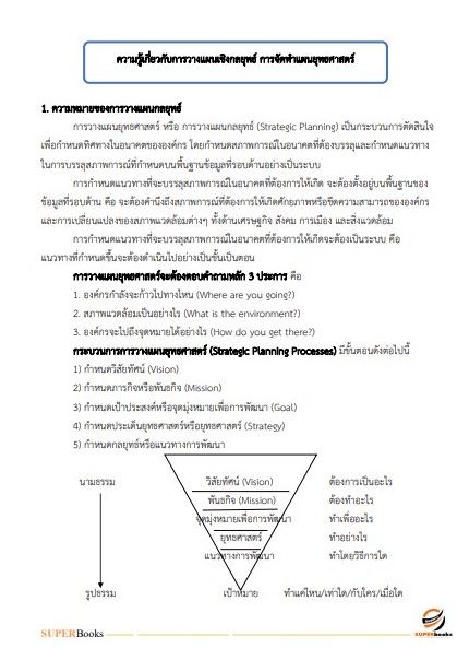 แนวข้อสอบ นักวิเคราะห์นโยบายและแผน กรมทรัพยากรน้ำบาดาล