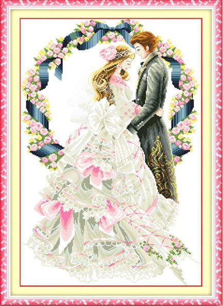 Happy wedding (พิมพ์ลาย)