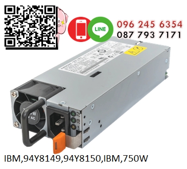 IBM,94Y8149,94Y8150,IBM,750W,80 Plus,Power Supply,for X3500 M5,X3550 M5,x3650 M5