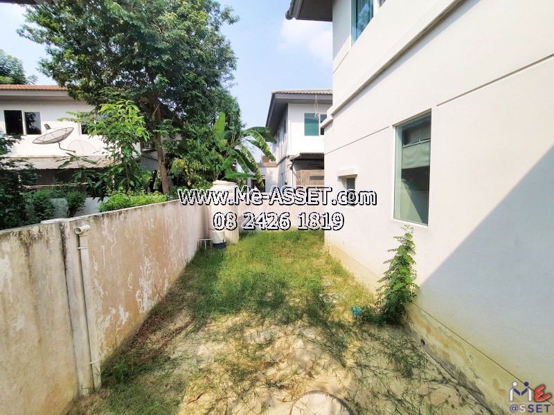 ขายบ้านเดี่ยวหลังริม ย่าน ศาลายา ศาลากลาง สำเร็จพัฒนา ศรีประวัติ บางกรวย : ม.อินนิซิโอ 1 ปิ่นเกล้า-ศาลายา : 2 ชั้น 50.1 ตร.วา