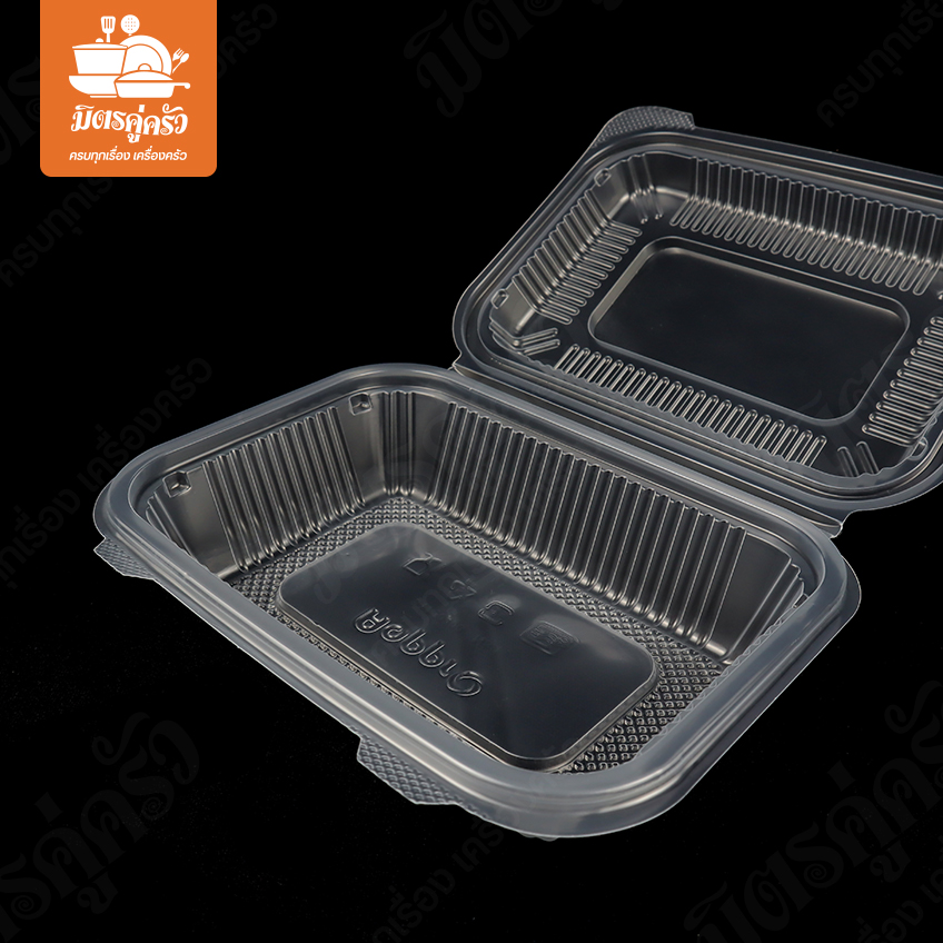 กล่องข้าว 1 ช่อง PP ตรา Aappro