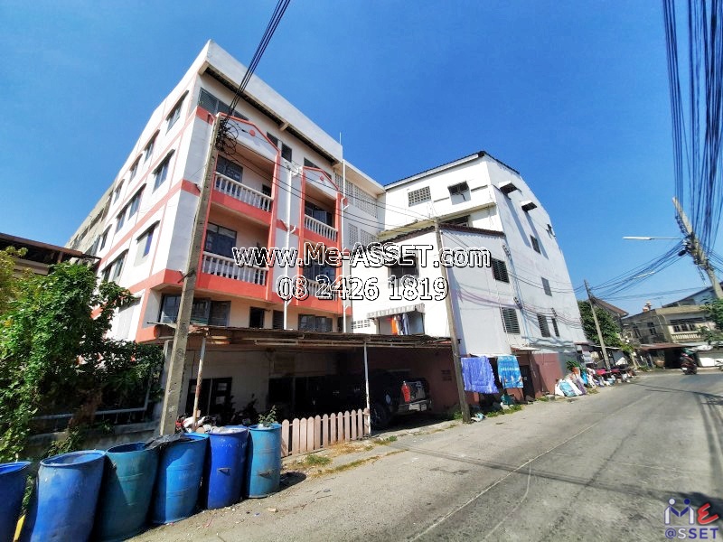 ขายอาคารพาณิชย์ พร้อมกิจการหอพัก 135 ห้อง ย่าน ซอยใจเอื้อ บางขะแยง อำเภอเมืองปทุม : ซ.ใจเอื้อ 1 : 10 คูหา 5 ชั้น 232.3 ตร.วา