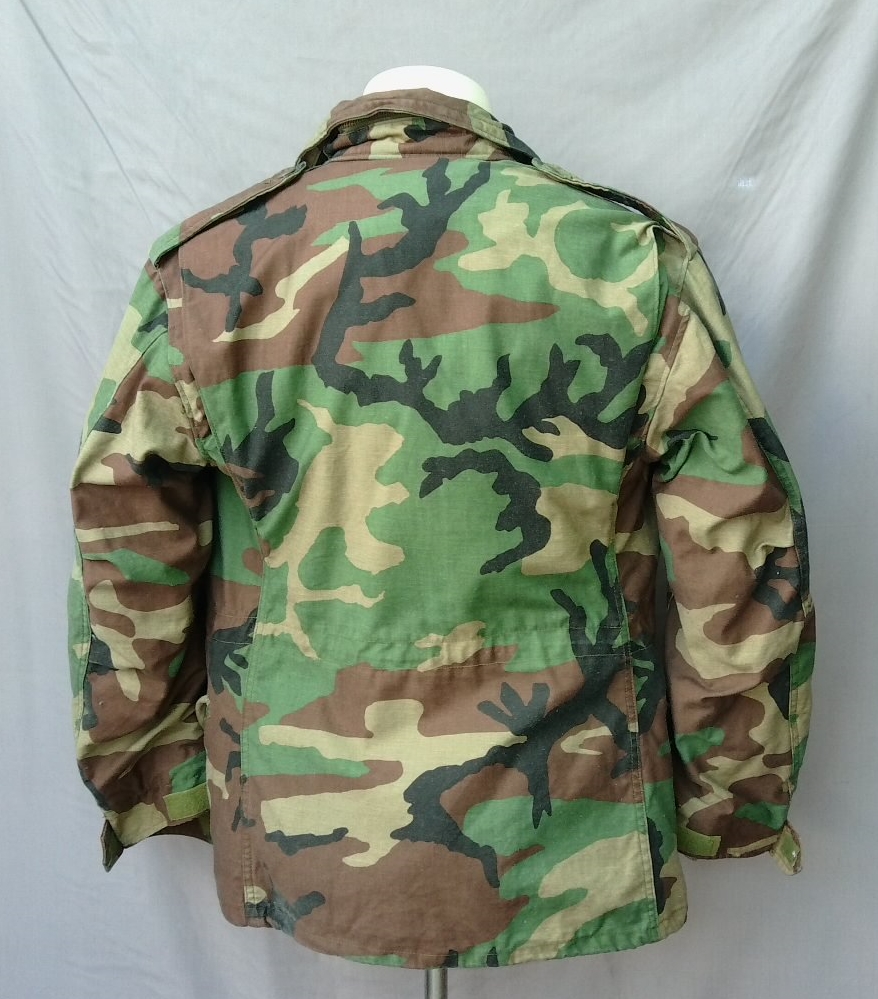 เสื้อทหาร M65 woodland Small short