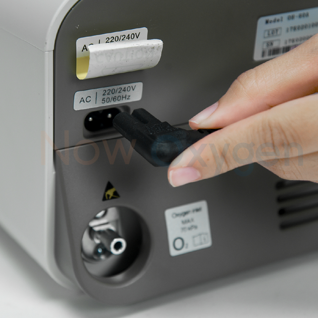 เครื่องควบคุมการให้ออกซิเจนแรงดันสูง High Flow Micomme รุ่น OH-60A ประกันศูนย์ไทย 2 ปี