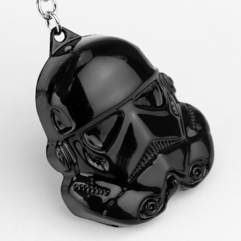 พวงกุญแจ โลหะ Shadow Trooper สีดำ - Star Wars Keychain