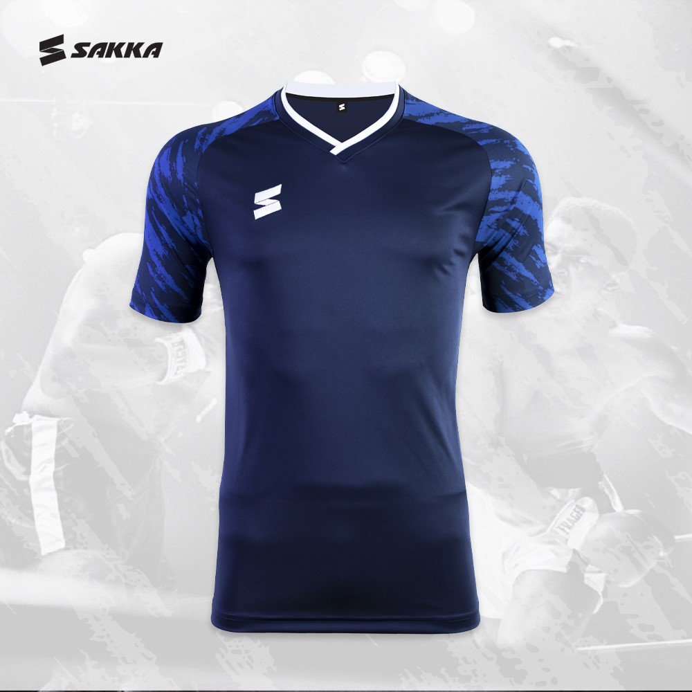SKS19009-NW เสื้อกีฬา SAKKA กรมท่า