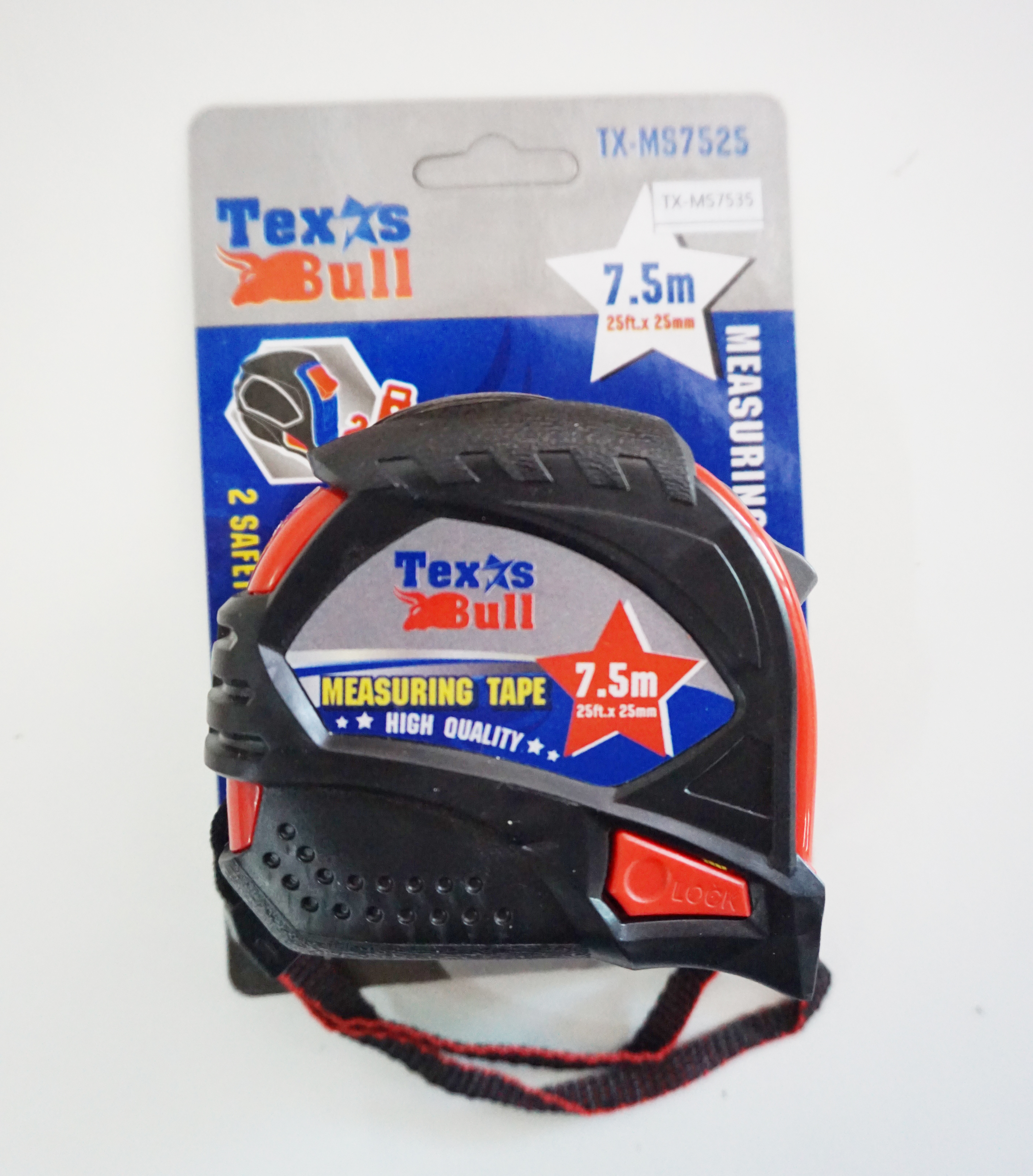 ตลับเมตรTexas Bull 7.5ม TX-MS7525(15753)