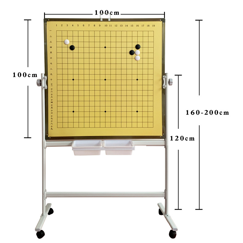 ชุดกระดานสาธิตหมากล้อมแม่เหล็ก19/13เส้น