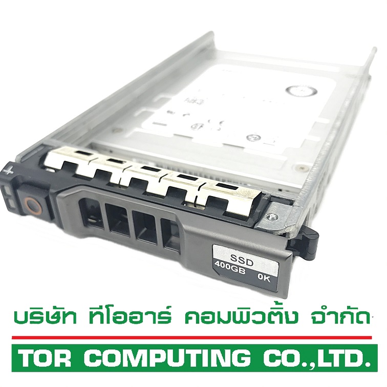 Dell 0HKK8C PX02SMF040 SDFCP92DAA01 [TorCompTH Thailand - ขาย จำหน่าย ราคา] Dell 400GB SSD SAS 12Gbps 2.5IN for R420 R620 R720