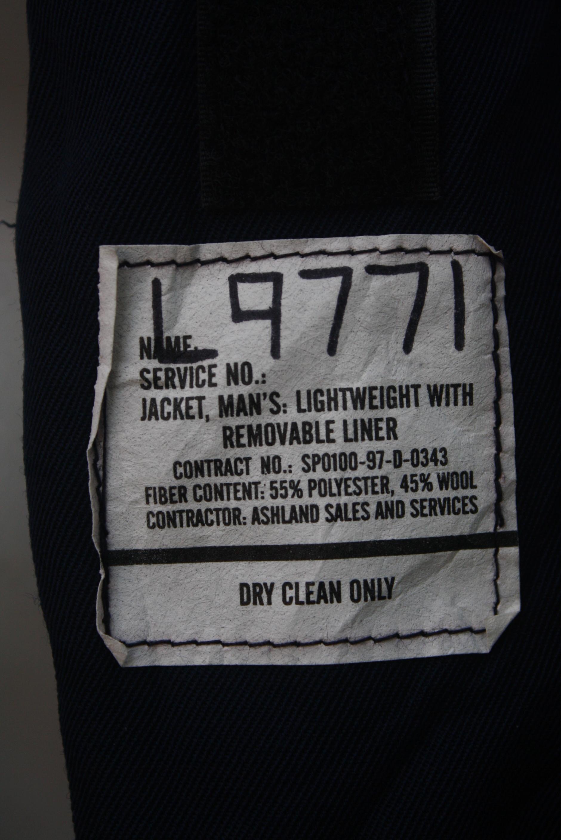 USAF JACKET, LIGHTWEIGHT กองทัพอากาศสหรัฐ