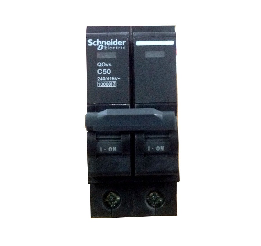 เมนเบรคเกอร์ QOvs 10kA 240/415V 2P 50A SQUARE-D