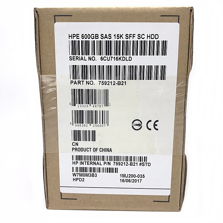 NEW, HP 759212-B21 759548-001 [TorCompTH Thailand ขาย จำหน่าย ราคา] HP 600GB 15K 12G 2.5IN SAS HDD G8 G9
