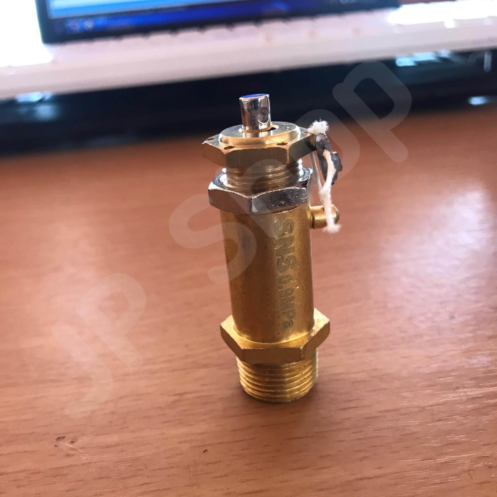 เซฟตี้วาล์ว โปโลลม ปั๊มลม เกลียวนอกNPT 3 หุน BV-3 ทองเหลือง ตัดรอบส่งทุกๆชั่วโมง #1024