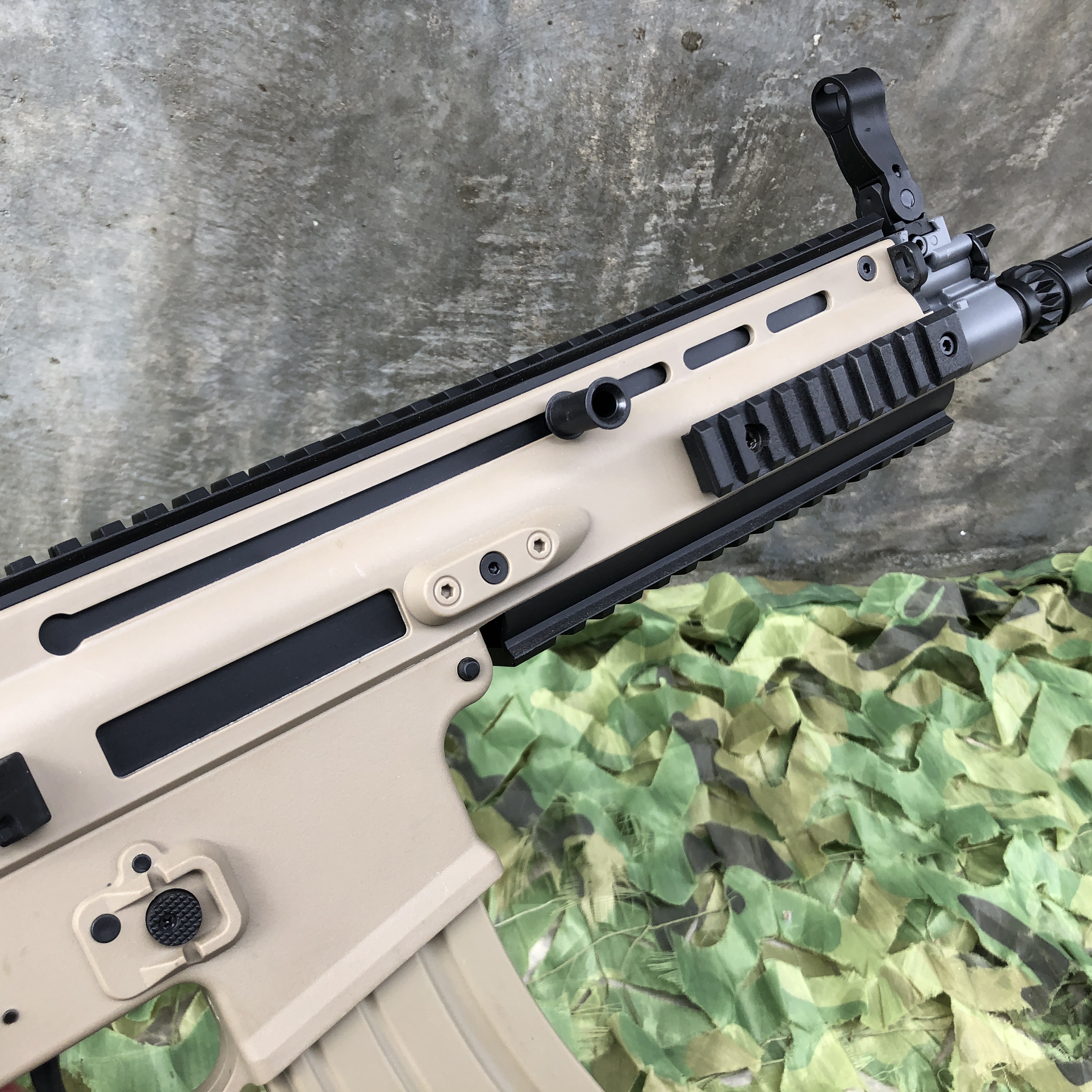ปืนเจล ปืนเจลไฟฟ้า รุ่น SCAR-L (Semi Auto&Full Auto)