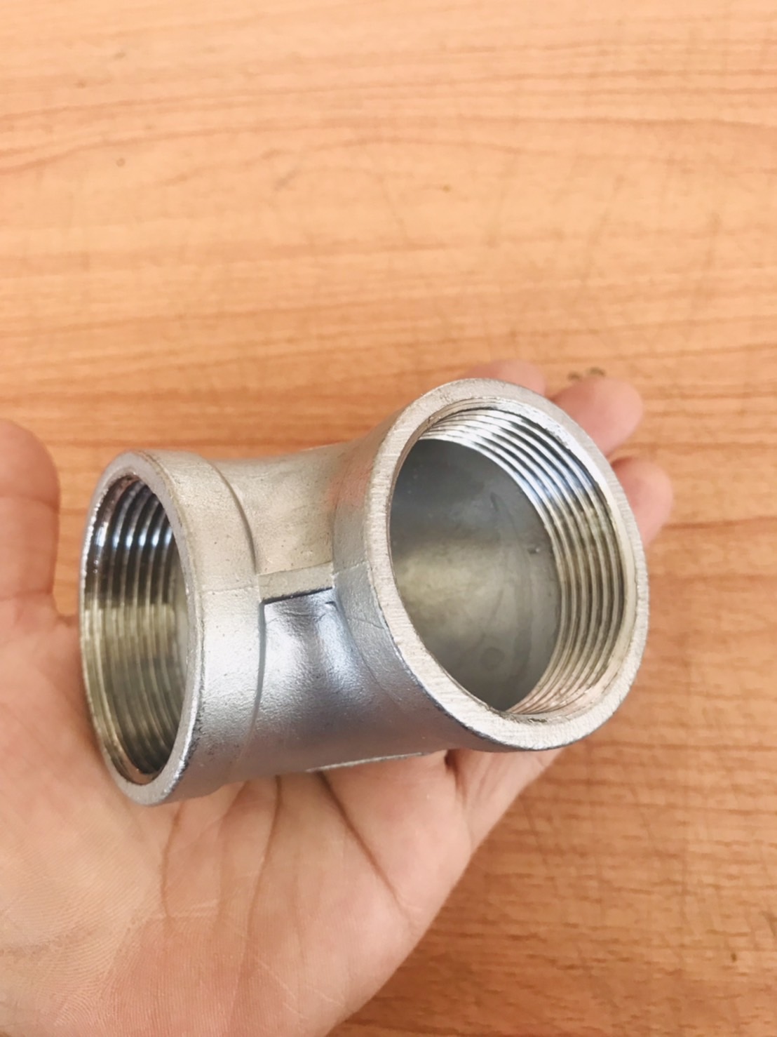 ข้องอสแตนเลส 90 องศา ขนาด 1 1/2 นิ้ว (#2855)