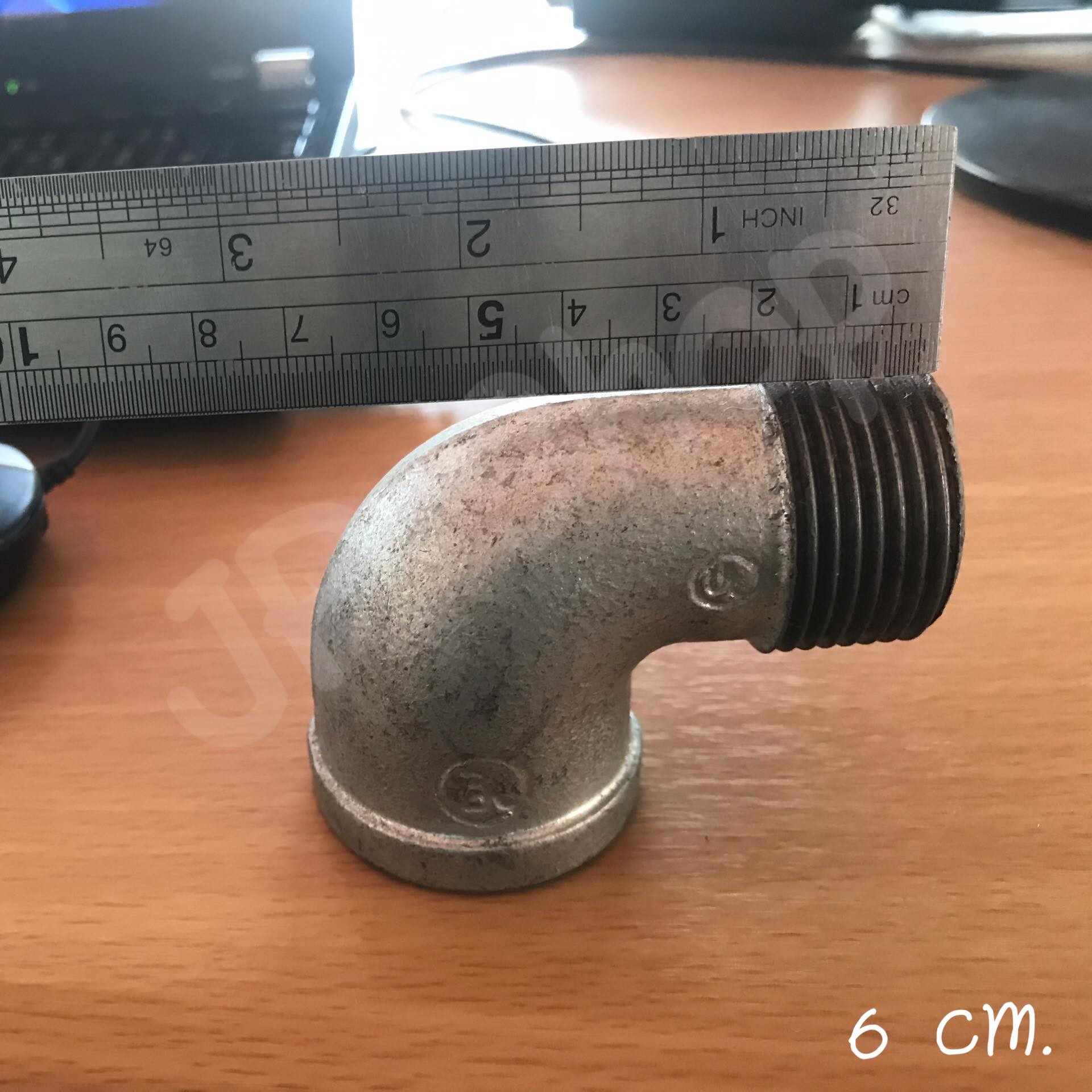 ข้องอประปา 90 องศา 1 นิ้วลด 1 ข้าง ผู้-เมีย #01220