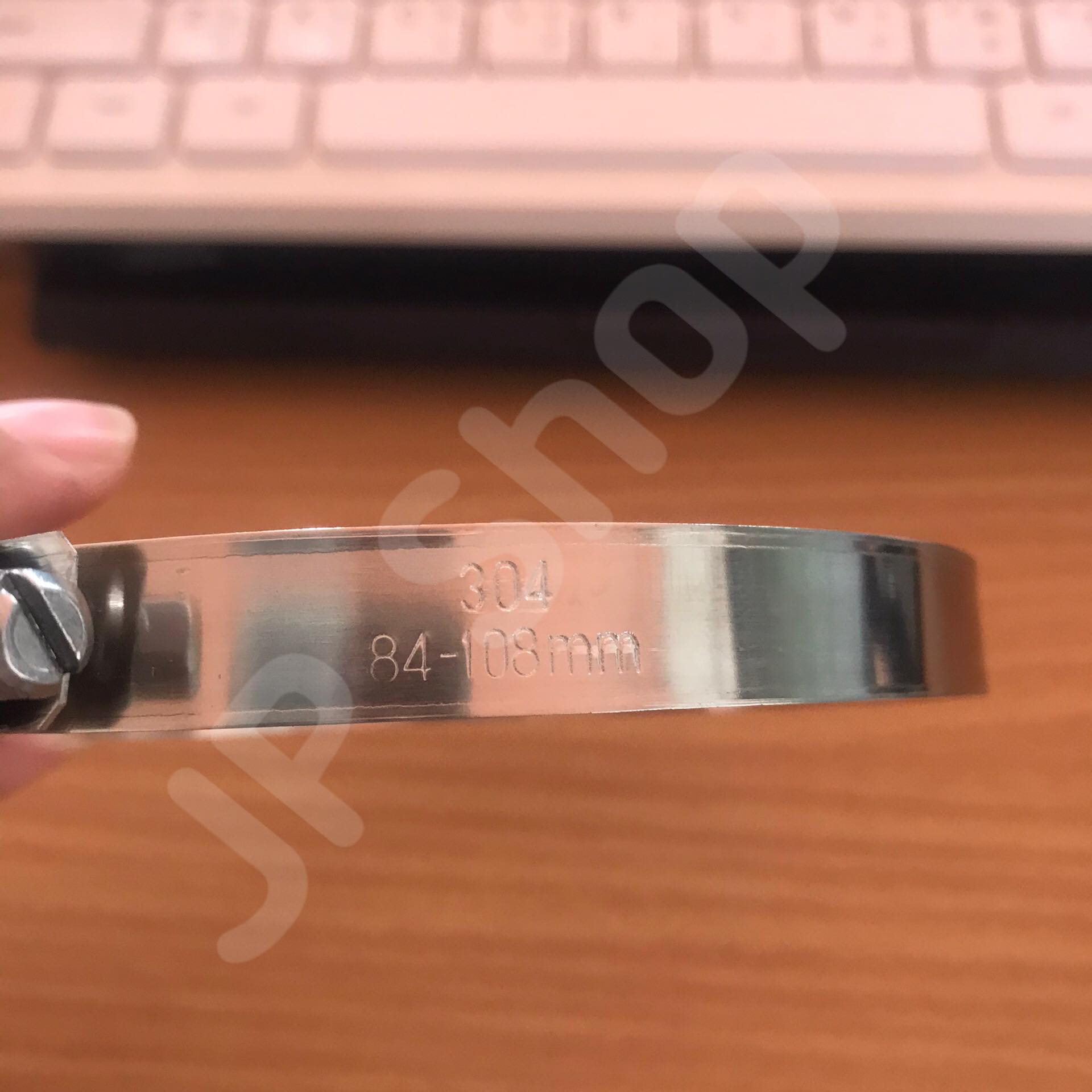 ปลอกรัด 84-108 (12 มม.) แคลมป์รัดท่อสแตนเลส 304 #84108