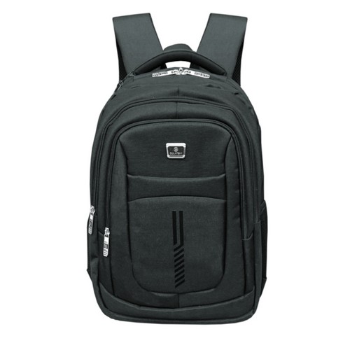 กระเป๋า เป้ สะพายหลัง USB ใส่โน้ตบุ๊ค Laptop Backpack บุกันกระแทกหนา ผ้าลายสวย กันน้ำ 18 นิ้ว