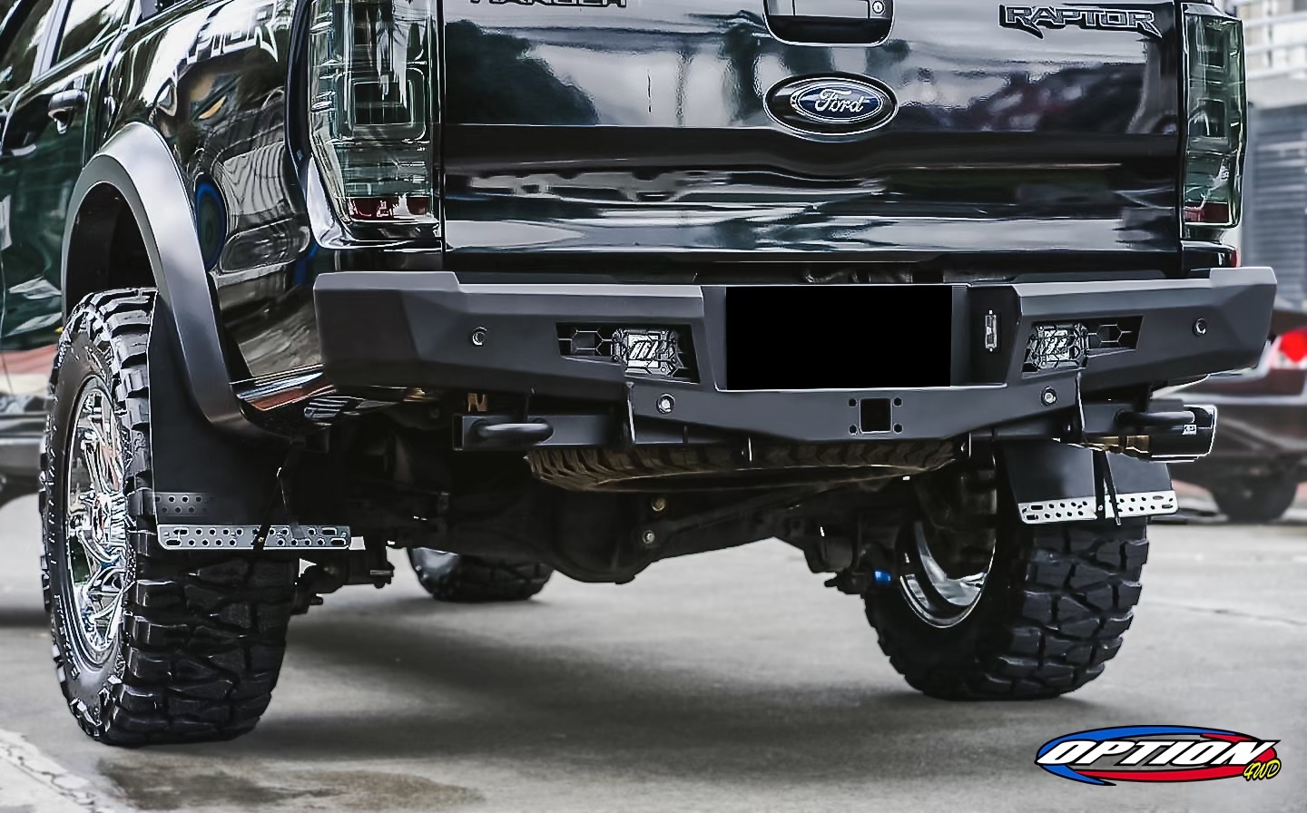 กันชนท้าย OP-FIGHTER Option4WD สำหรับ Ford Raptor Next Gen