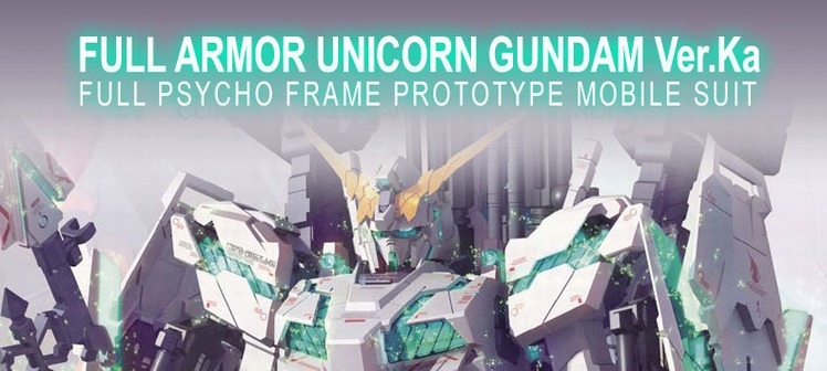 MG 1/100 RX-0 Full Armor Unicorn Gundam Ver.Ka [TT]