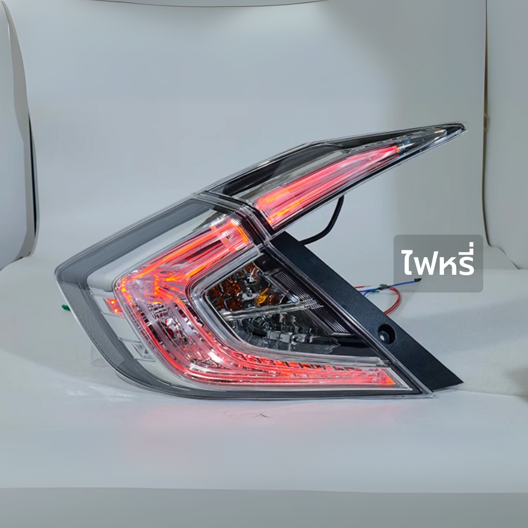 ไฟท้าย โคมไฟท้าย Civic FC 2016 - 2021 รุ่นโคมขาว