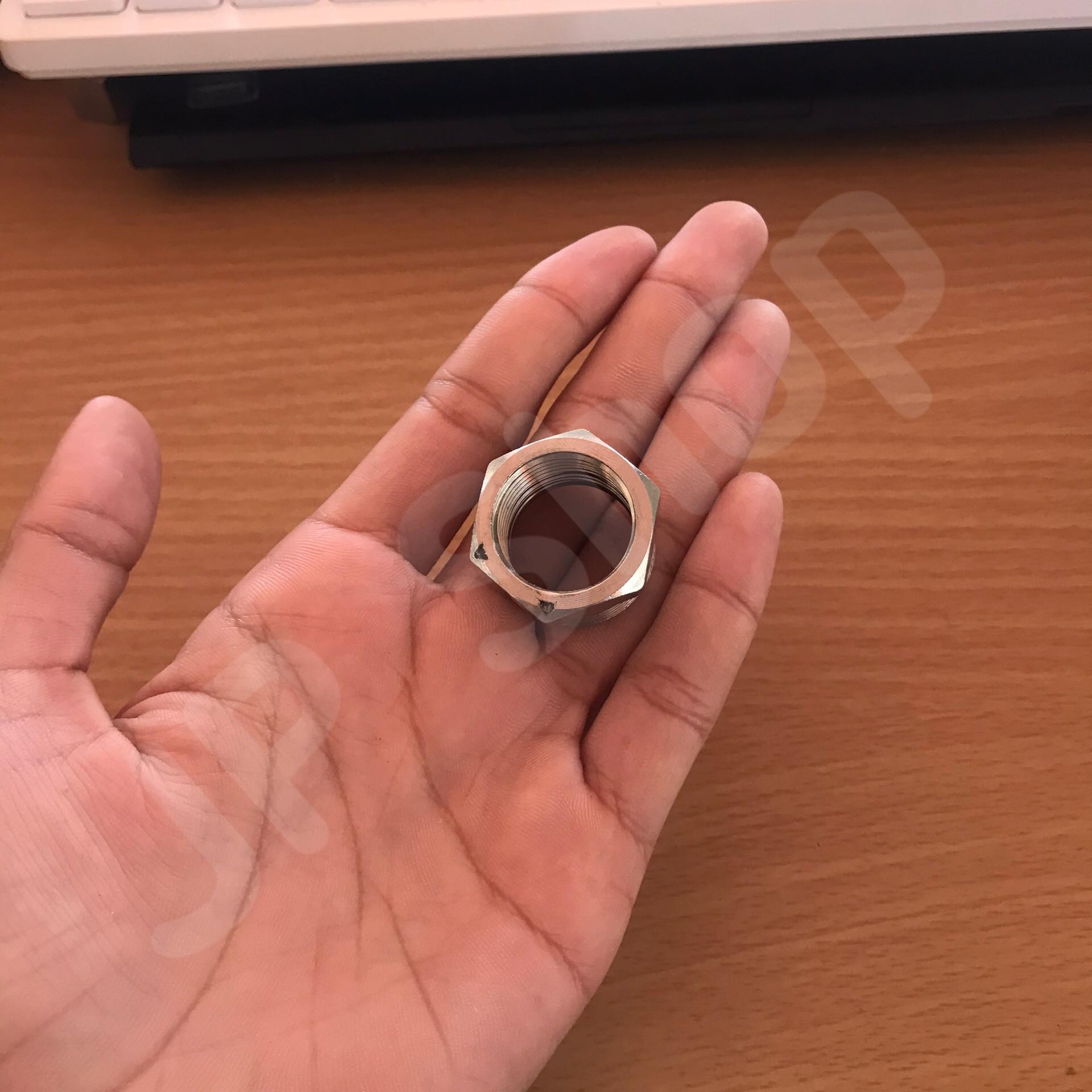 ข้อลดเหลี่ยม 6 หุน ลด 4 หุน สแตนเลส 304 #1218