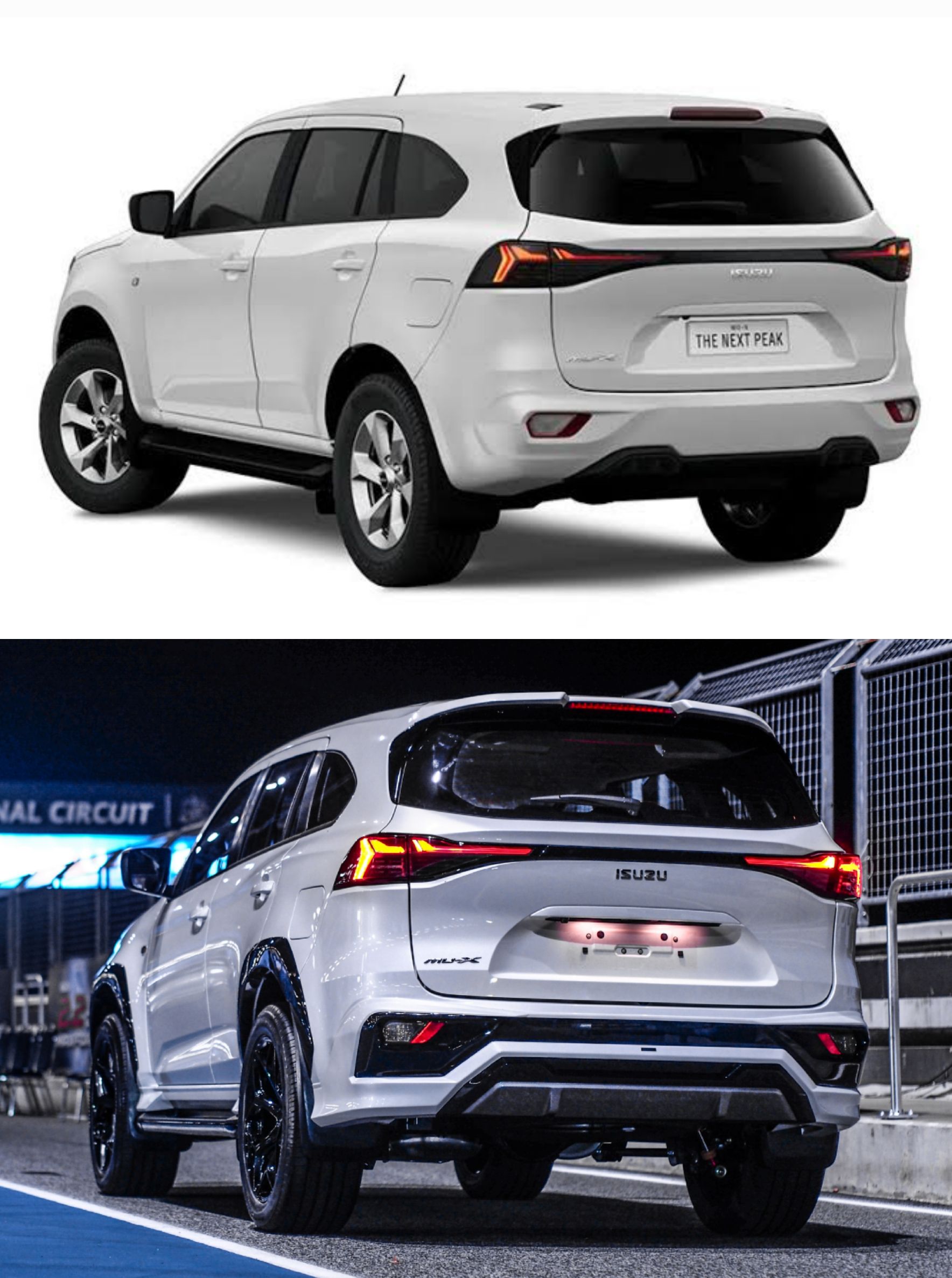 ชุดแต่ง ชุดสเกิร์ต Isuzu MU-X 2025 รุ่น AKC