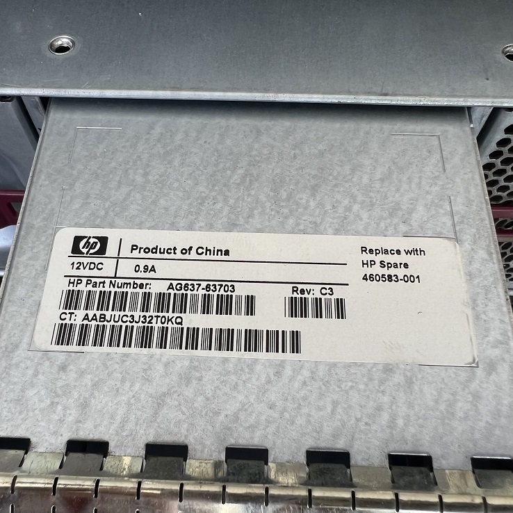 HP 460583-001, AG637-63703 [TorCompTH Thailand ขาย จำหน่าย ราคา] HP Fan Module Assembly for EVA4400 HSV300, P6300 HSV340, P6000, P6350