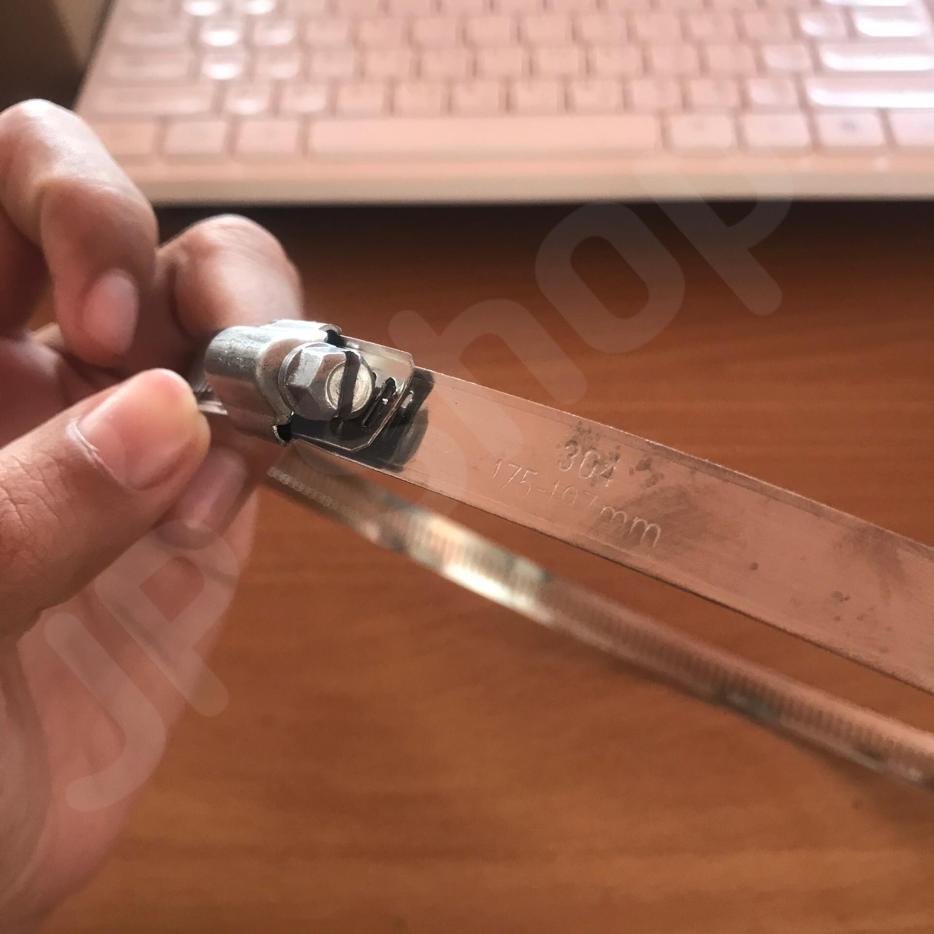 ปลอกรัด 175-197 (12 มม.) แคลมป์รัดท่อสแตนเลส 304 #175197