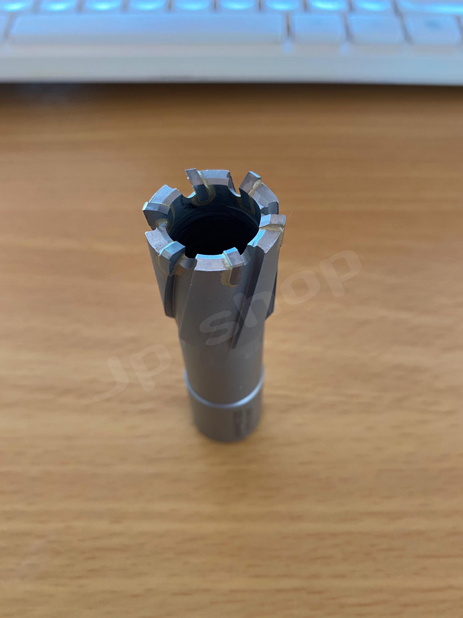 ดอกสว่านเจ็ทบอส แบบโฮลซอว์คาร์ไบสำหรับเจาะเหล็กหนา ด้วยสว่านแม่เหล็กไฟฟ้า ขนาด22*35มม. #2235