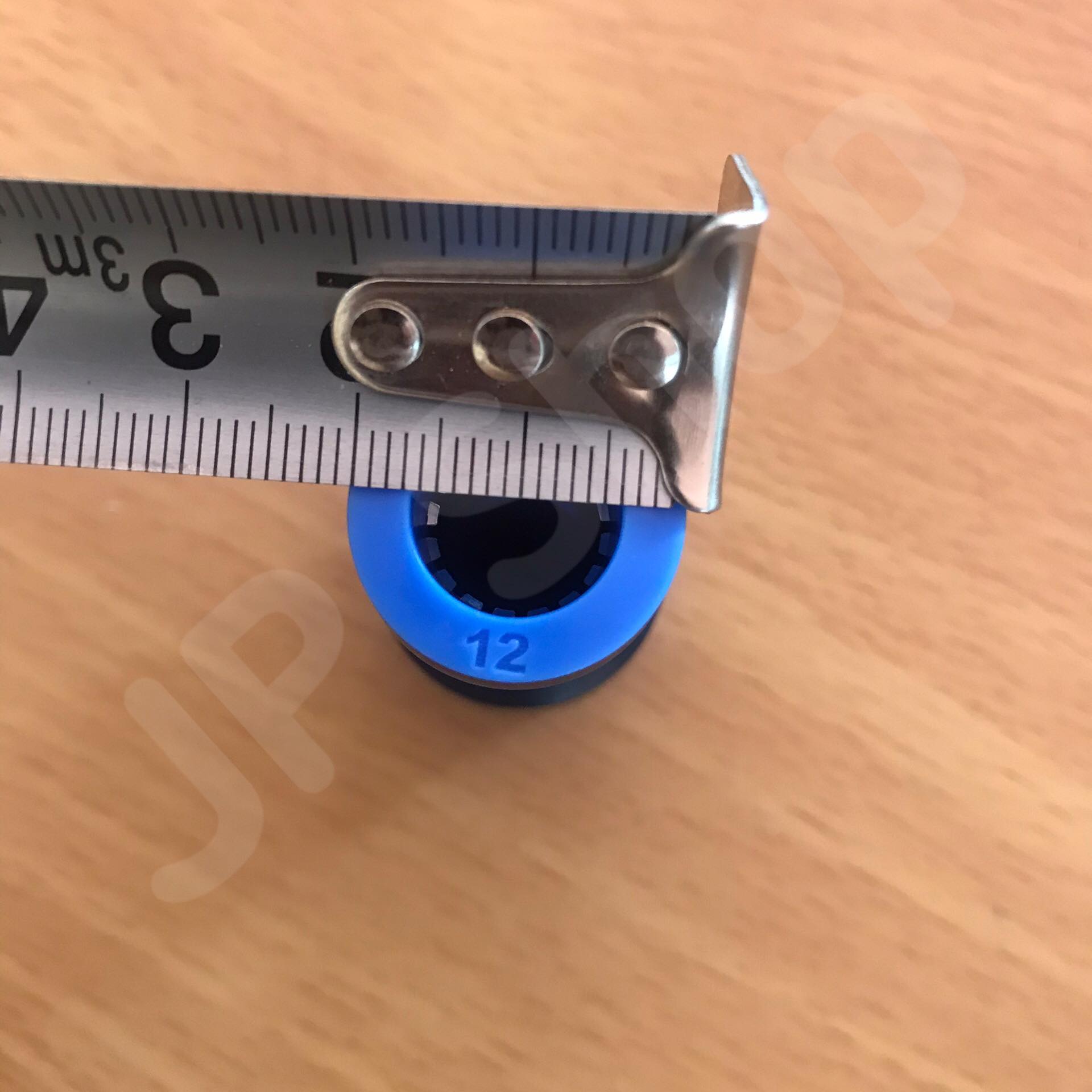 ข้อต่อลม PG 16-12 มม.-ต่อตรง ฟิตติ้งสายลม 16 ลด 12 มม. #160012